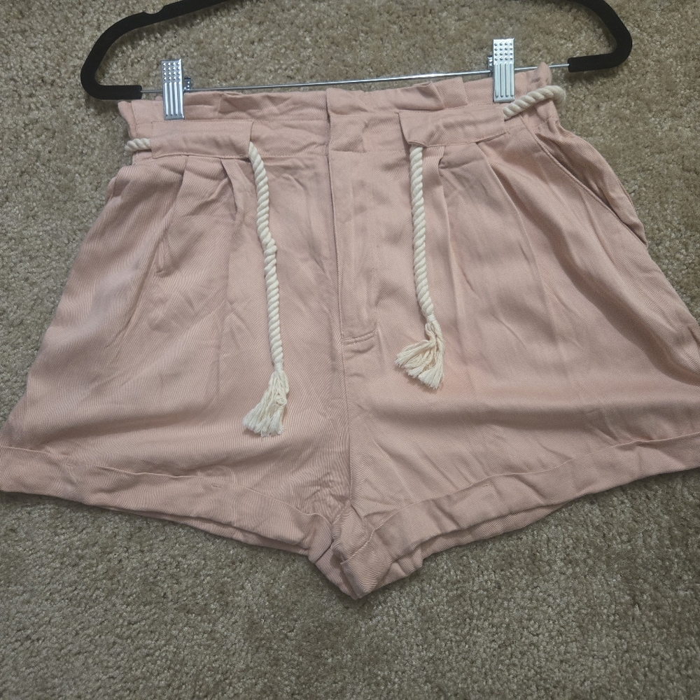 Forever 21 High Waist Pink Lounge Shorts